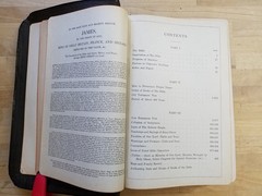 The Illuminated Bible 1941 Indexed KJV Columbia Educational Book Vintage Leather