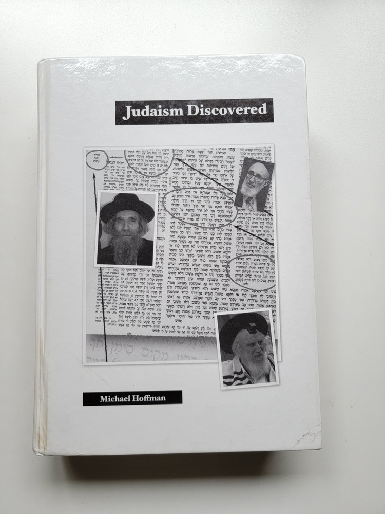 Judaism Discovered : A Study of the Anti-Biblical Reli by Michael Hoffman SIGNED