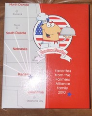 Hometown Favorites by Farmers Alliance Family 2010 Ring/Wire Bound Cookbook