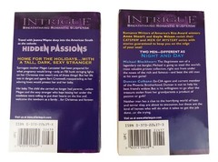 7 Harlequin Intrigue Paperback Books ~ Romance Suspense ~Secret Agent Santa