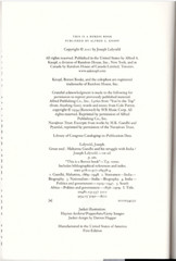 Great Soul – Mahatma Gandhi & His Struggle with India ; by Joseph Lelyveld – HC