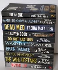 Freida McFadden Book Bundle Lot Of 10 Never Lie, Ward D, Dead Med, Brain Damage