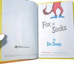 Lot of 3 Vintage Dr. Seuss Fox In Socks Great Day Up Mr. Brown Hardcover Books