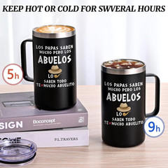Abuelo Father’S Day Gifts, Regalos Para El Mejor Abuelo Del Mundo, 20 Oz Grandfa