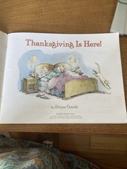 Thanksgiving Is Here! Children’s Book 2003 Scholastic Paperback 2004 Holidays