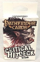 Paizo 2011 Pathfinder RPG Game CRITICAL HIT DECK Accessory Cards PZO3001-2