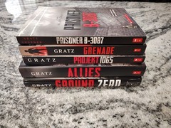 5 Book Lot ALAN GRATZ Ground Zero, Allies, Projeckt 1065, Grenade,