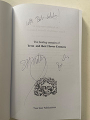 SIGNED Simon & Sue Lilly: The Healing Energies of Trees & Their Flower Essences