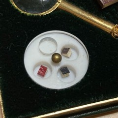 Micro Book Mini Book Size 2 mm 3 Set Toppan Printing 1980 Vintage
