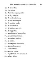 Omnium Gatherum Or The American Fortune Teller „1872” 39 Pages