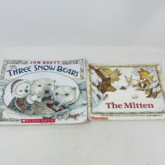 Lot of 9 Jan Brett Scholastic Paperbacks Hat Mitten Hedgie Trouble with Trolls