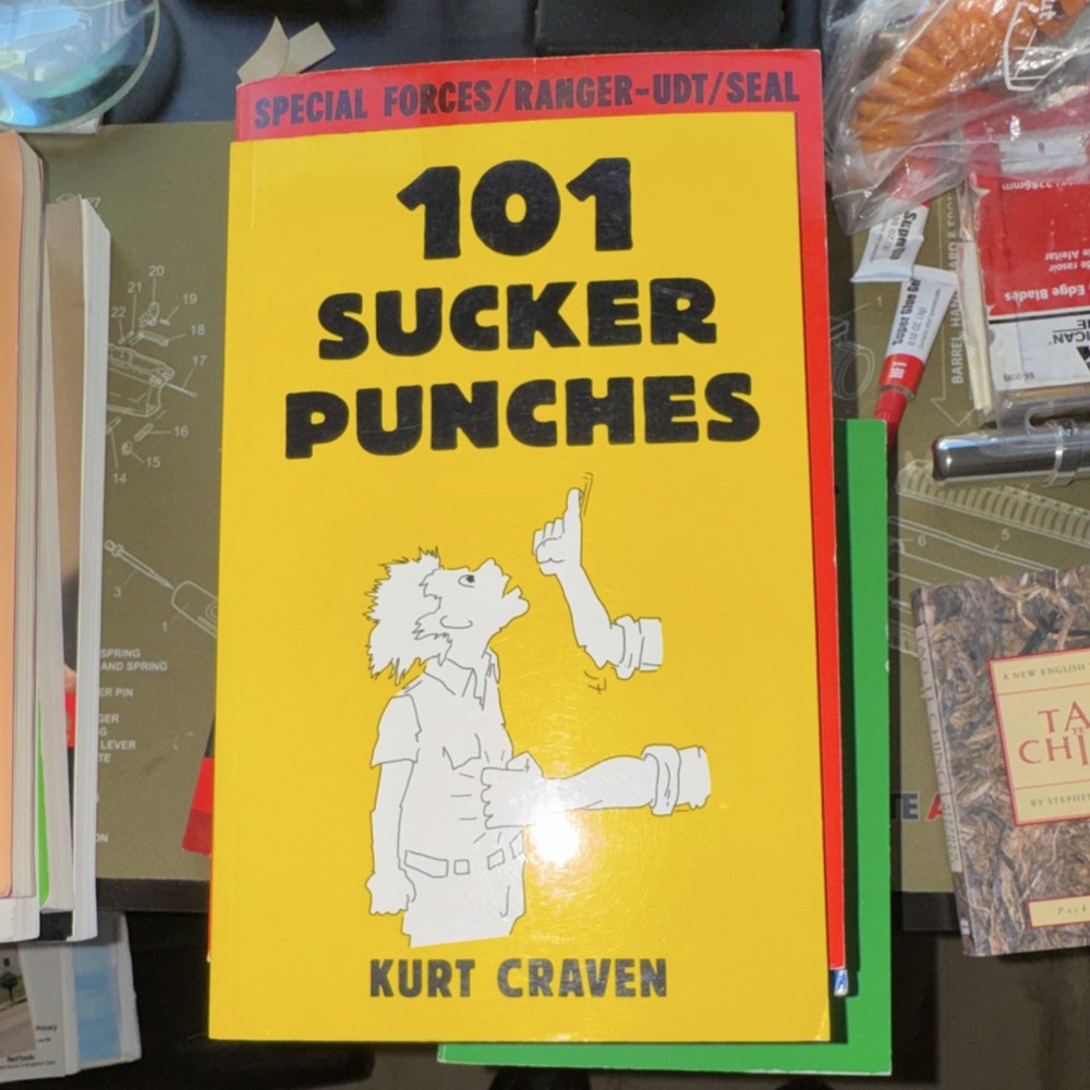 101 Sucker Punches Kurt Craven Paperback Paladin Press Martial Arts Survival