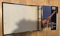 Wildlife Fact File Card Set Group 1-2 Binder Mammals Birds Near Complete