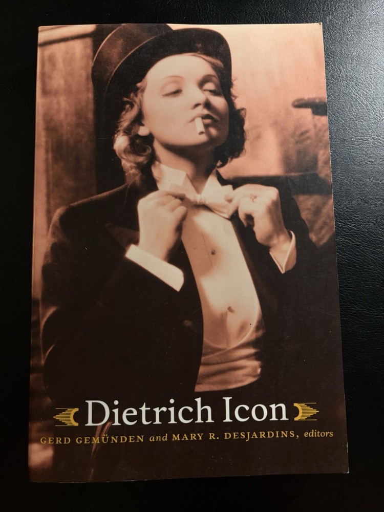 Dietrich Icon Marlene Dietrich Film Studies Duke University Press 2007 Queer
