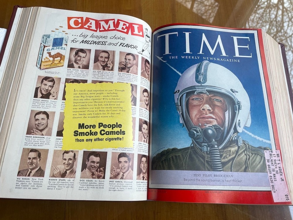 TIME Magazine – Original Bound Volume – April – June 1953 – Rare time capsule!