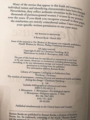 The Wisdom of Menopause ~ Christiane Northrup , M.D. -NEW Hardcover Make Offer!