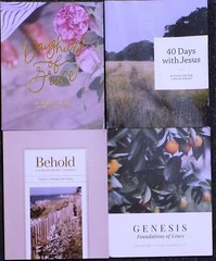 Lot of 4: The Daily Grace Co BEHOLD, GENESIS, 40 DAYS WITH JESUS, DAUGHTERS OF G