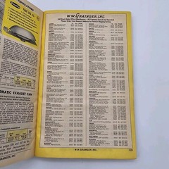 Grainger’s Summer 1975 Wholesale Net Price Motorbook No. 342 Greensboro, NC VTG