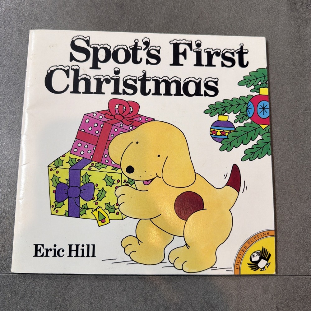 1988 Vintage Spot’s First Christmas Children’s Holiday Softcover Book