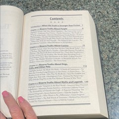 The Book of Bizarre Truths Hardbound Book 704 Pages Fun Facts and Weird Truths