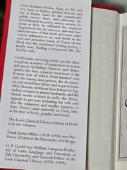 Ovid Metamorphoses Books 1-8 Loeb Classical Library HC DJ Frank Justus Miller