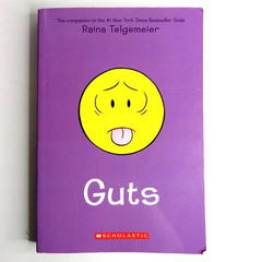 Raina Telgemeier Book Lot of 2 – Guts & Sisters Graphic Novels Kids Tween