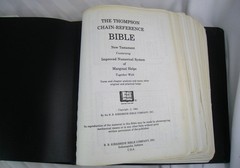 Thompson Chain Reference Bible Loose Leaf Wide Margin KIRKBRIDE 1964 4th Ed. KJV