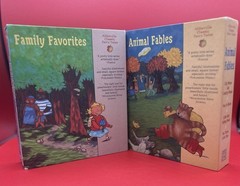 2 Abbeville Books Box Sets: Animal Fables & Family Favorites 8 Storybooks Total