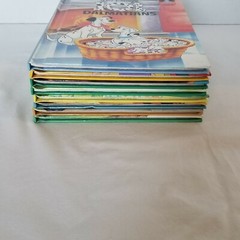 Vintage Lot 8 DISNEY Wonderful World of Reading Hardcover Books Grolier Club