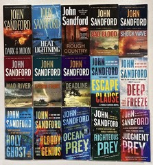 Complete VIRGIL FLOWERS Series #1-15 JOHN SANDFORD 15 Book Paperback Lot Set VG