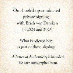 SIGNED Chariots of the Gods by Erich Von Daniken 50th Anniversary Edition