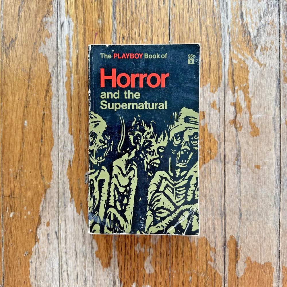 PLAYBOY Book HORROR SUPERNATURAL Bradbury 1st Printing PB 1968