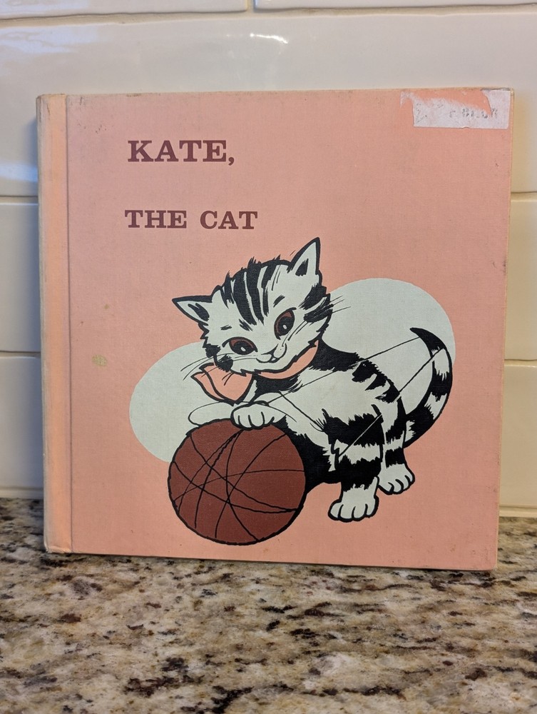 Kate, the Cat by Gene Darby Vintage 1969 Book Animal Adventure Series Hardback