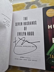 SIGNED The Seven Husbands of Evelyn Hugo Paperback Book By Taylor Jenkins Reid