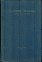 Diagnostic Procedures and Reagents– 1st edition, 1941 — Mulitple Authors
