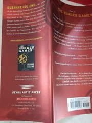 Lot of 3-The Hunger Games, Catching Fire & Mockingjay by Suzanne Collins 1PB 2HC