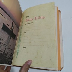 Holy Bible Dictionary Concordance Red Letter Edition King James KJV Nelson 1977