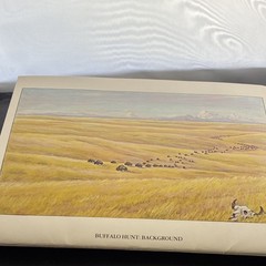 Matthew Kalmenoff Plains Indians Diorama to Cut & Assemble PB Illustrated 1975