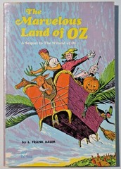 LTHE MARVELOUS LAND OF OZ by L. Frank Baum Scholastic TX 962 1st Print 7191