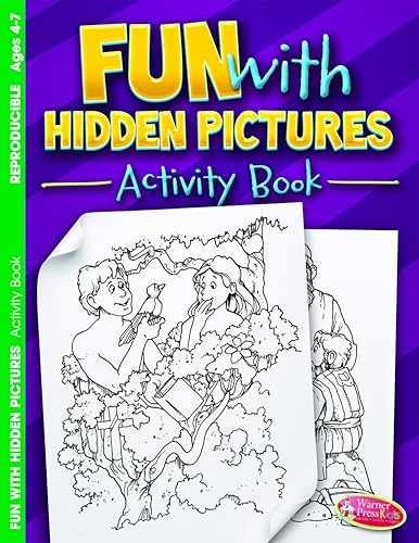 Fun with Hidden Pictures – Paperback, by Warner Press – Very Good
