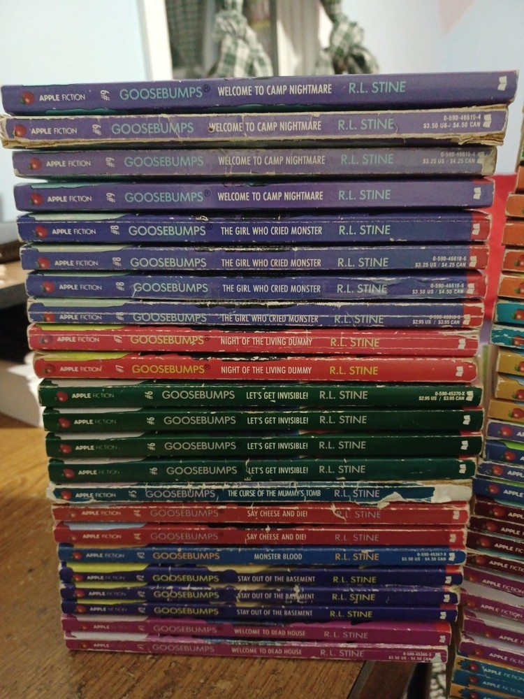 Goosebumps Books Pick & Choose Your Favorites, Kids Vintage Horror by RL Stine