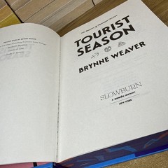 Tourist Season by Brynne Weaver (B&N Exclusive Edition) – Hardcover Painted Edge