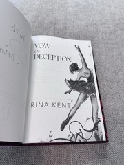 Deception Trilogy Rina Kent Mystic Book Box Special Edition Signed Set New