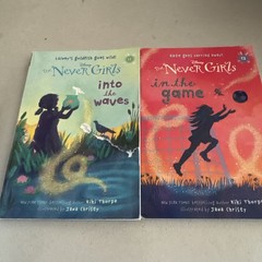 Disney THE NEVER GIRLS Book Lot #1-4, 6-12 By Kiki Thorpe Paperback Pb