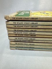Vintage Sesame Street Library Books Lot 11 Volumes Funk Wagnalls CTW 1970s