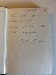 RARE ~SIGNED The Man Who Rode Thunder by William H Rankin