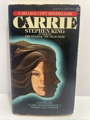 Stephen King Vintage Paperback Lot Of 2, The Dead Zone (1980), Carrie (1975)