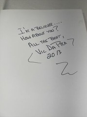 Burst Believers by Vic DaPra (English) Hardcover Book SIGNED