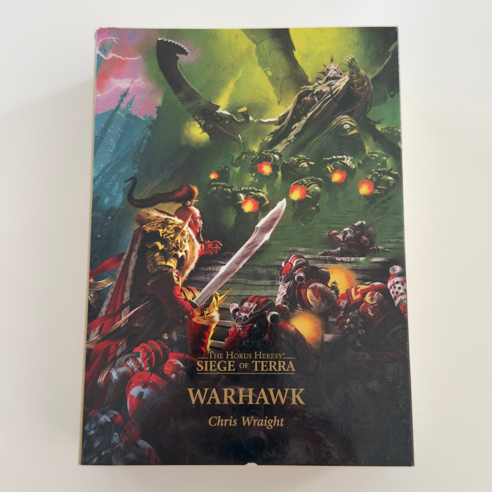 WARHAMMER 40,000 Warhawk HARDCOVER Chris Wraight 1ST PRINTING Horus Heresy 40K