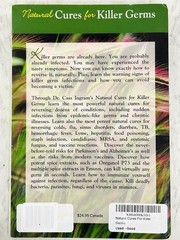 Natural Cures for Killer Germs Dr. Cass Ingram Paperback Acceptable